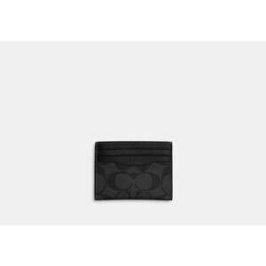 Coach Slim Id Card Case In Signature Canvas